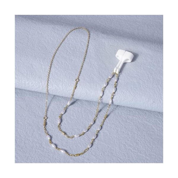 Correa magnética de silicona con cadena antipérdida con_5