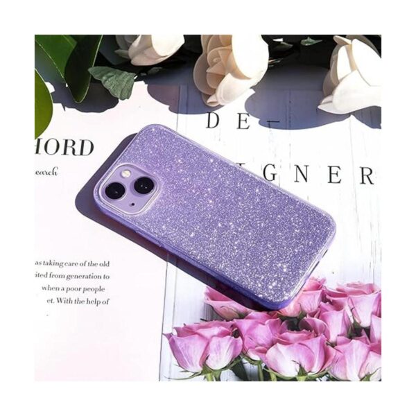 MATEPROX Funda compatible con iPhone 14 con brillantes y_2