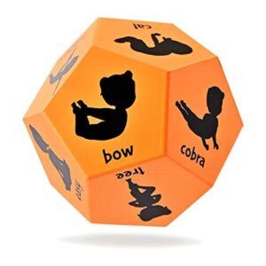 Covelico Dados de yoga para niños Dados de yoga Dados_1