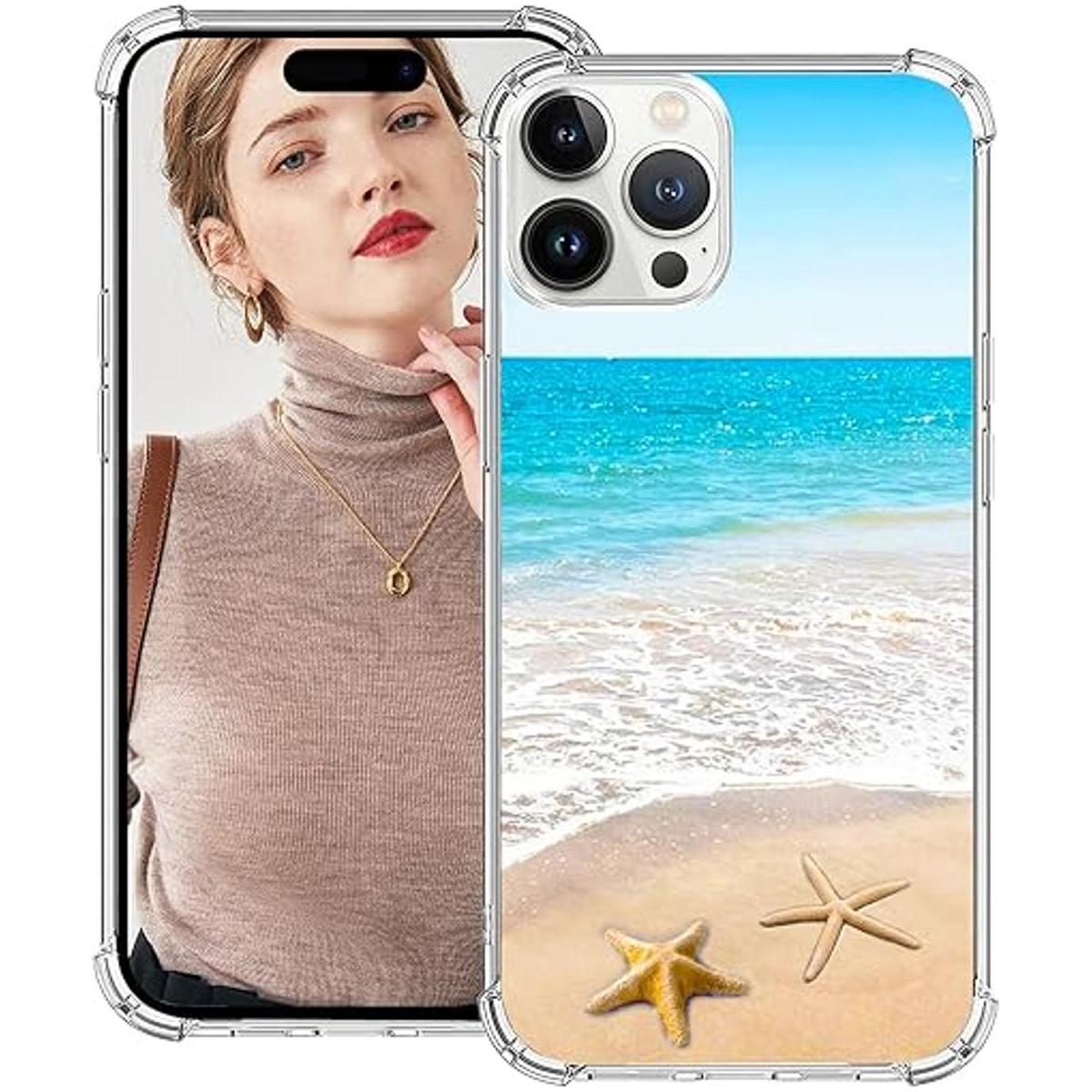 MUQR Funda compatible con iPhone 14 Pro Max para playa
