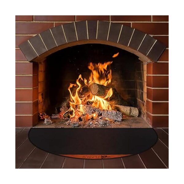 FLASLD Fireproof Fireplace Mat 2848 Inch FlameResistant_5