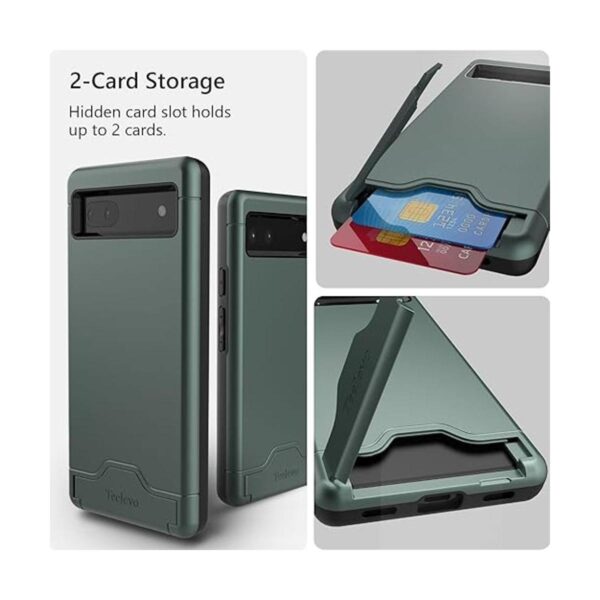Teelevo Funda tipo cartera para Google Pixel 6a funda de_4