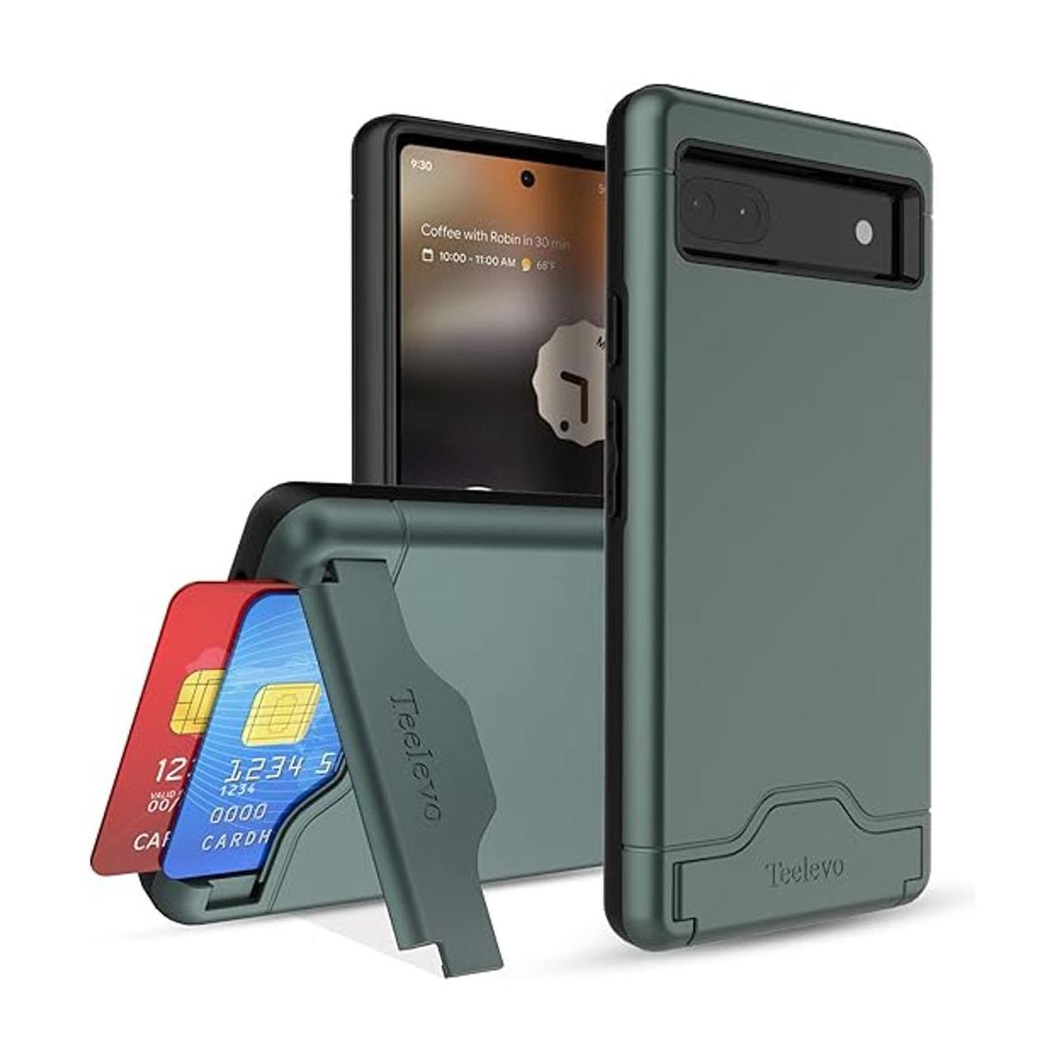 Teelevo Funda tipo cartera para Google Pixel 6a funda de