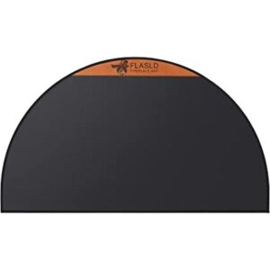 FLASLD Fireproof Fireplace Mat 2848 Inch FlameResistant_1