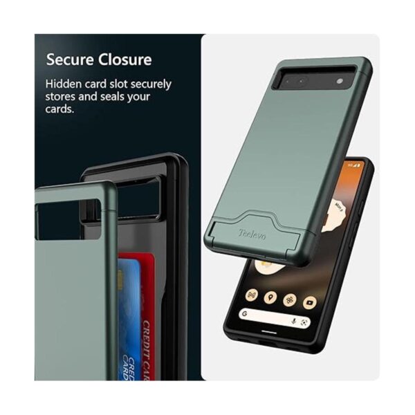 Teelevo Funda tipo cartera para Google Pixel 6a funda de_5