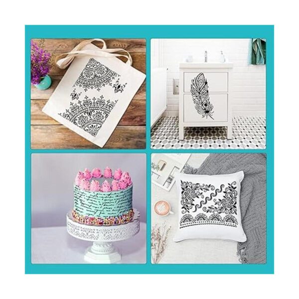 8 plantillas de mandala grandes plantillas de escritura