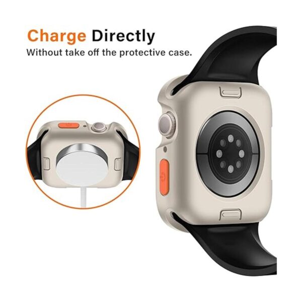 Amizee Funda resistente compatible con Apple Watch Series_5