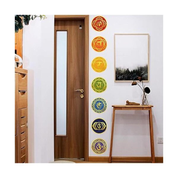 Maydahui Calcomanías de pared de chakras calcomanías de