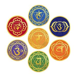 Maydahui Calcomanías de pared de chakras calcomanías de