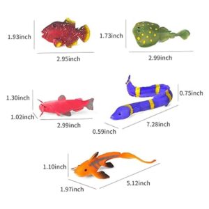 Paquete de 12 juguetes de animales marinos que cambian de_6