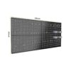 Pegboard Smith 4ft 48PCS Metal Pegboard Storage Kit for_4