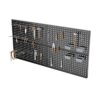 Pegboard Smith 4ft 48PCS Metal Pegboard Storage Kit for_3