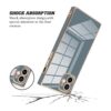 KANGHAR Funda cuadrada compatible con iPhone 12 de lujo_2