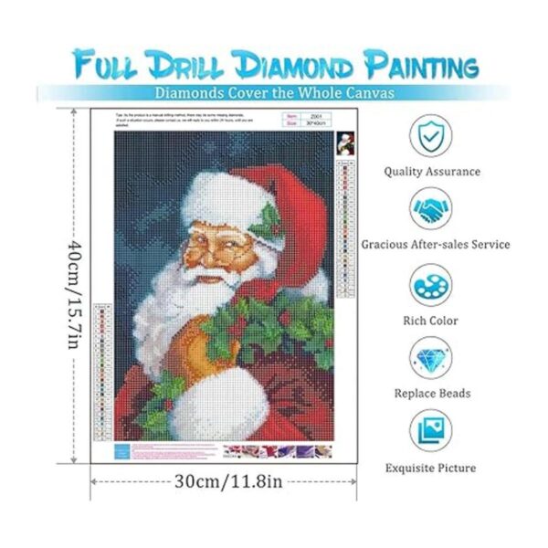 PJOESL Paquete de 6 kits de pintura de diamantes de