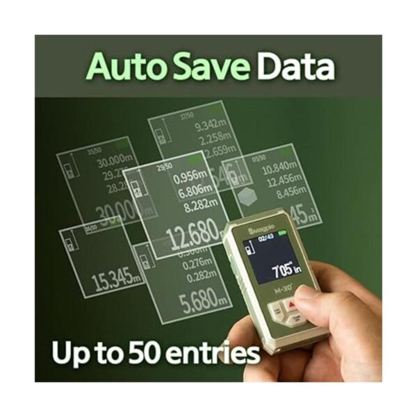 Medidor de distancia láser súper compacto M30 Plus 98_5