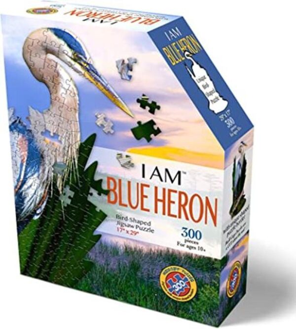 Madd Capp Blue Heron Rompecabezas de 300 piezas para_1