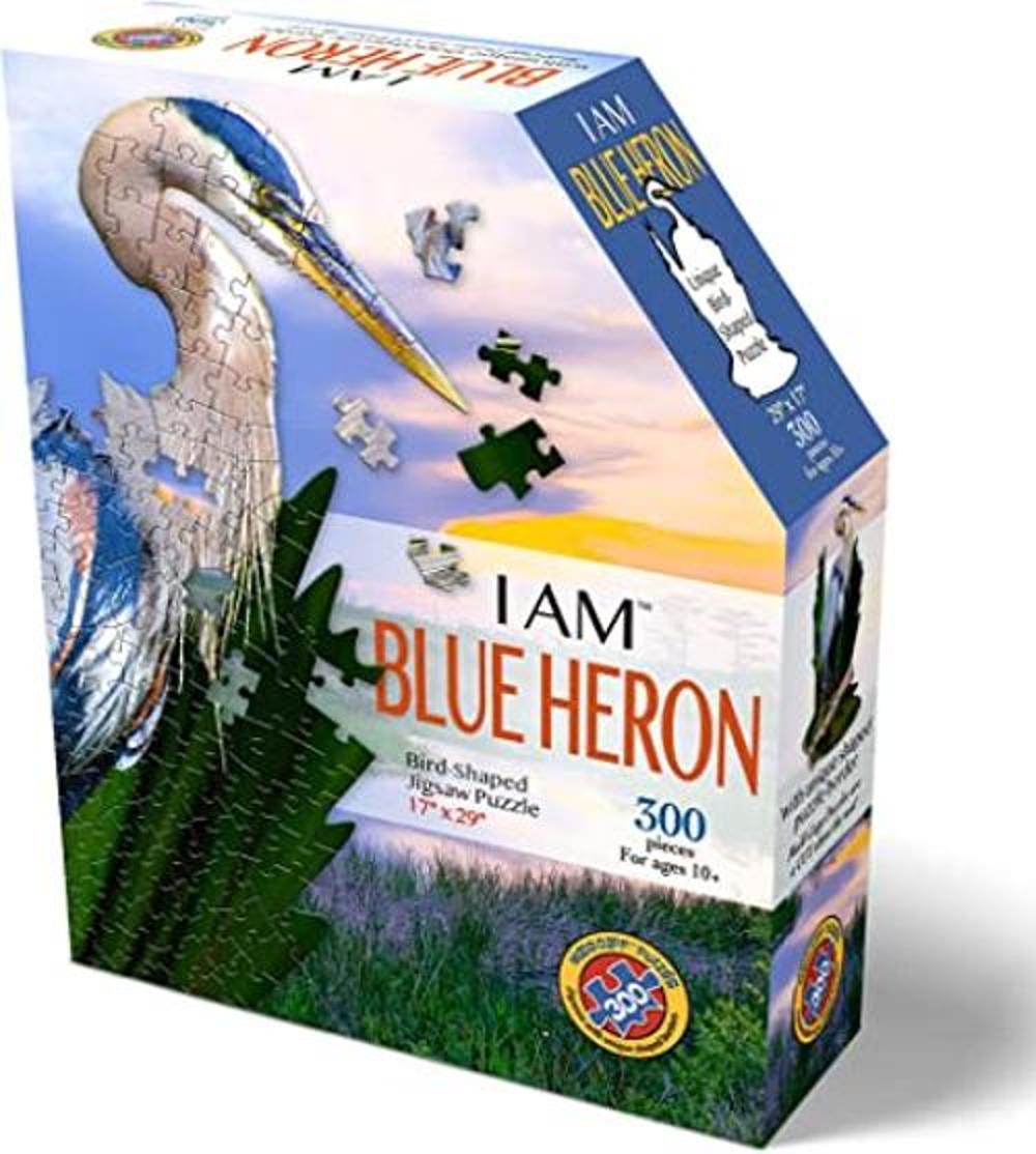 Madd Capp Blue Heron Rompecabezas de 300 piezas para