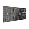 Pegboard Smith 4ft 48PCS Metal Pegboard Storage Kit for_2