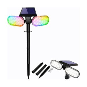 EMANER Solar Spotlights Multicolored Dusk Til Dawn Solar_1