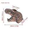 EDC Cuentas de cordón de dinosaurio para cuchillos