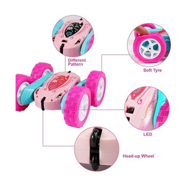 Remote Control Car Stunt Cars Rc Car Girl Double Sided_2