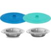 de 4 tapones universales de silicona desage de