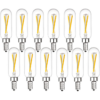 Bombilla LED T6 de 25 vatios E12 moderna lámpara de araña