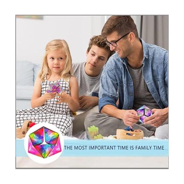 Kaleidocycle Cubo mágico para niños cubo mágico infinito_6