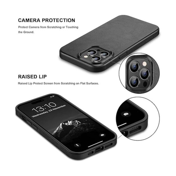 TENDLIN Compatible con iPhone 14 Pro Max Funda híbrida de_4