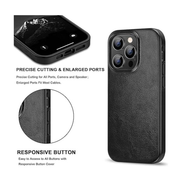 TENDLIN Compatible con iPhone 14 Pro Max Funda híbrida de_5