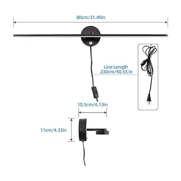 MantoLite Accesorios de iluminación LED regulables para
