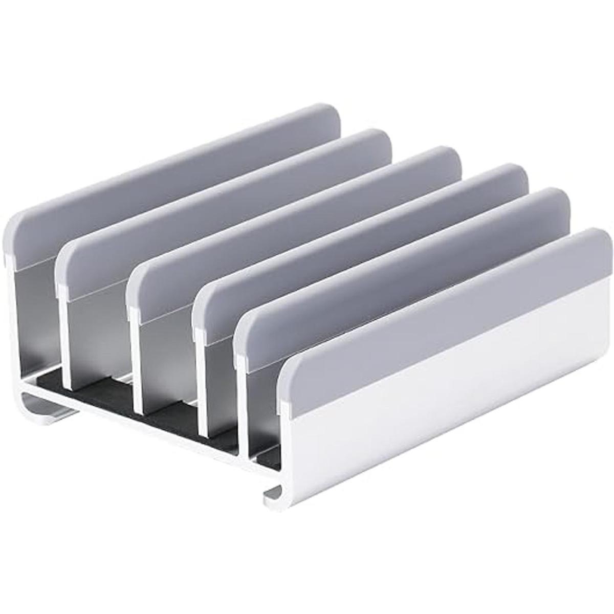Elestoria Soporte vertical múltiple para laptop Soporte