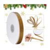 3 rollos de cinta de terciopelo vintage de Navidad cinta