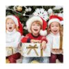 3 rollos de cinta de terciopelo vintage de Navidad cinta