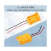 Kit convertidor de adaptador de batería de alimentación de