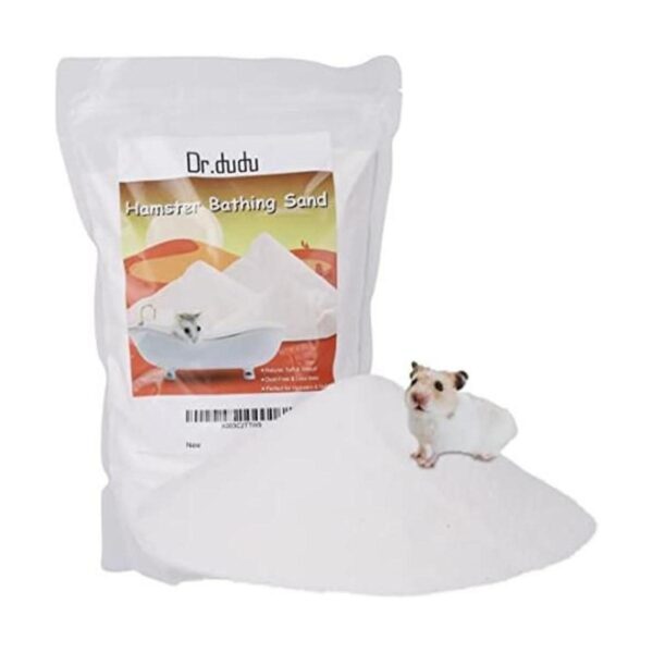 DR.DUDU Arena de baño para hámster 6.6 libras sin polvo