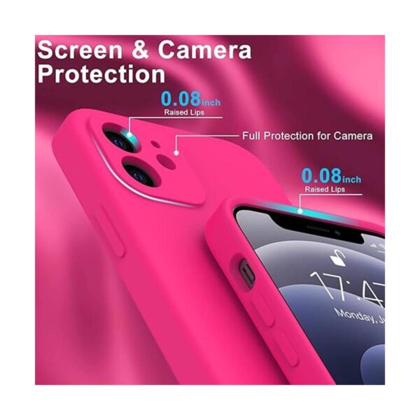 DEENAKIN Funda para iPhone 12 con protector de pantalla_5