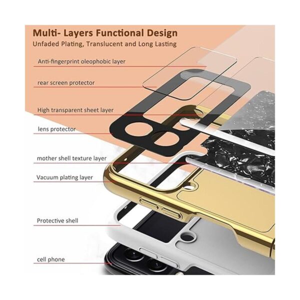 NINKI Funda de anillo de lujo compatible con Samsung_2