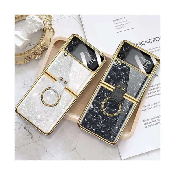 NINKI Funda de anillo de lujo compatible con Samsung_3