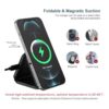 Ankilo Cargador inalámbrico plegable 3 en 1 almohadilla_4