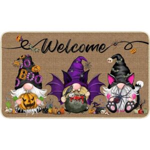 Tapete de gnomo de Halloween para decoración de