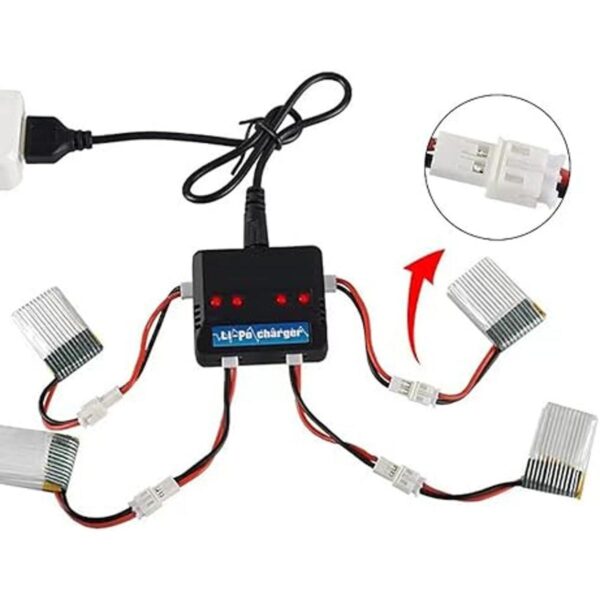 Batería de litio de 3.7 V multicarga adecuada para_2