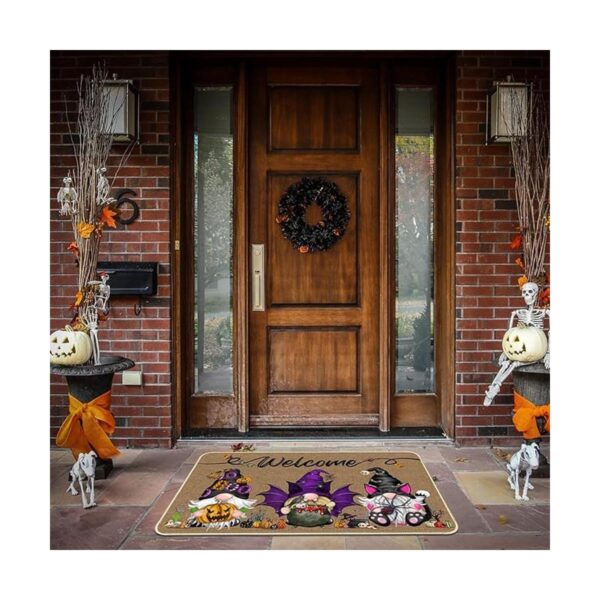 Tapete de gnomo de Halloween para decoración de