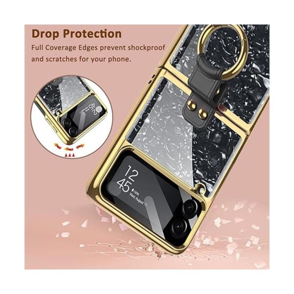 NINKI Funda de anillo de lujo compatible con Samsung_4