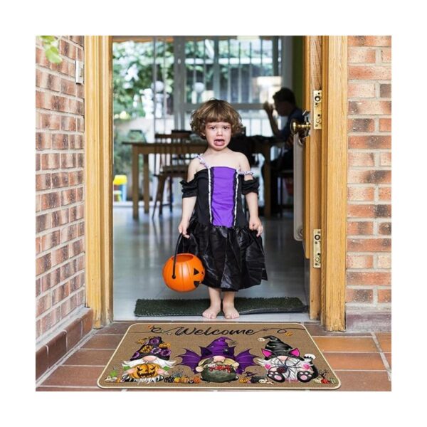 Tapete de gnomo de Halloween para decoración de