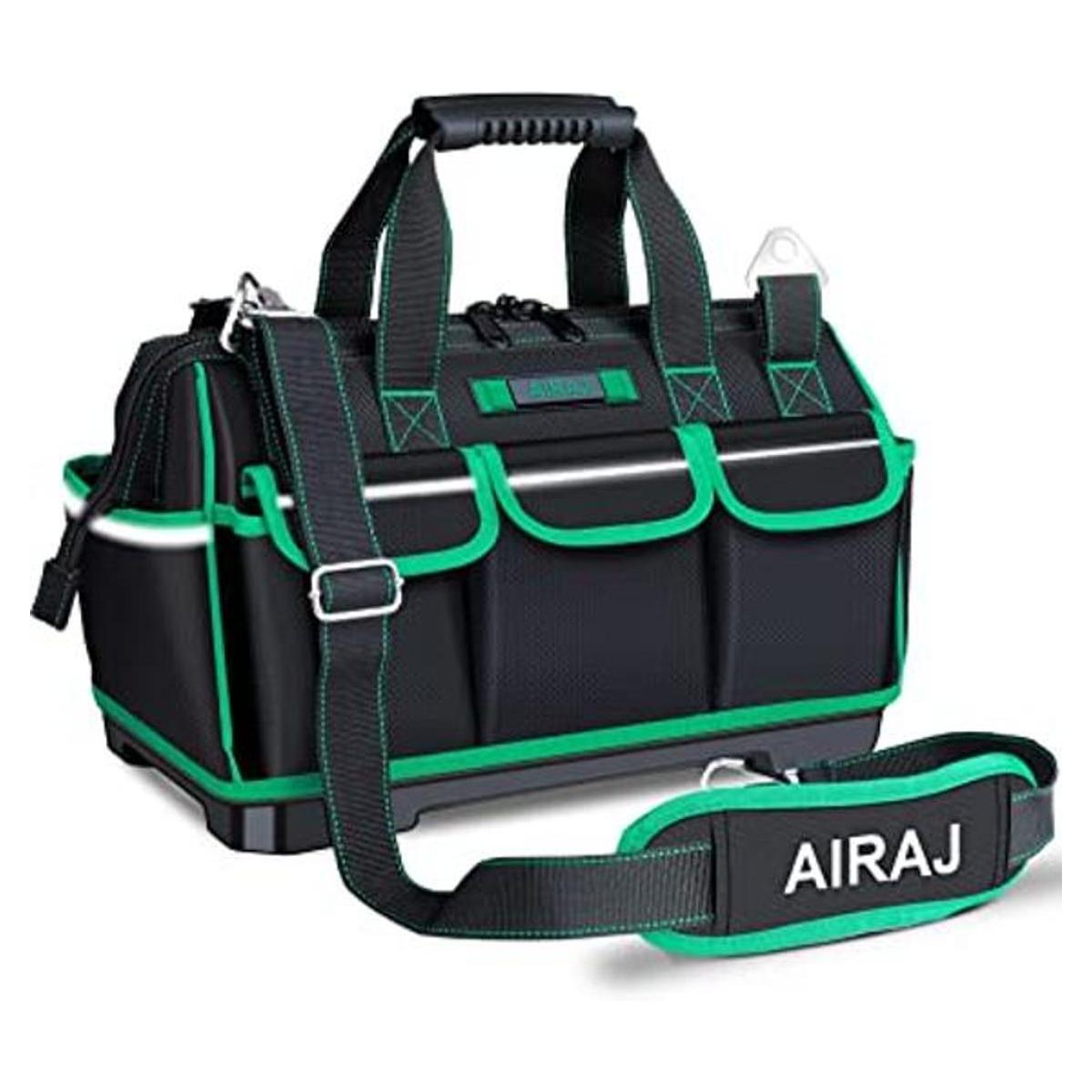 AIRAJ Bolsa de herramientas de 16 pulgadas con tira