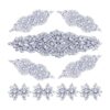 Paquete de 9 apliques de diamantes de imitación de_1