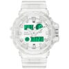 Gosasa Reloj digital multifunción transparente para