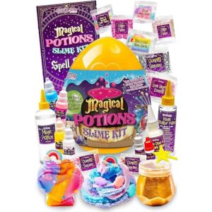 GirlZone Kit de limo mágico de poción para niñas crea 6_1
