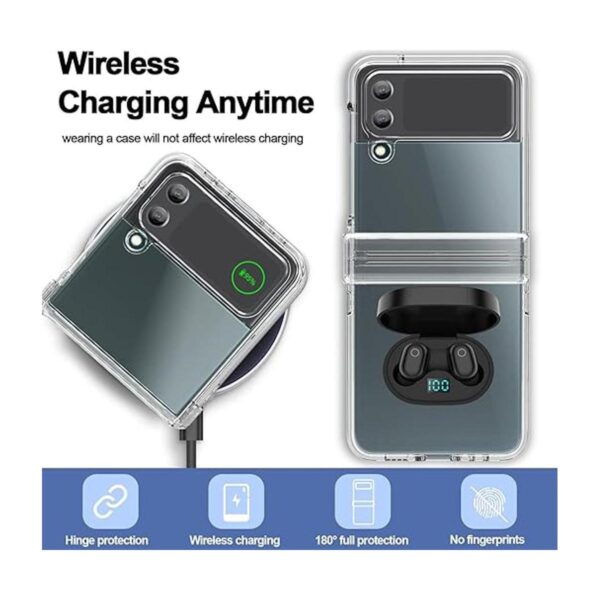 Guzhthi Funda rígida para Samsung Galaxy Z Flip 4 5G con_2